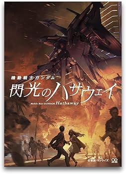 Amazon.co.jp: 閃光のハサウェイ ポスターアートステッカー 03 キー